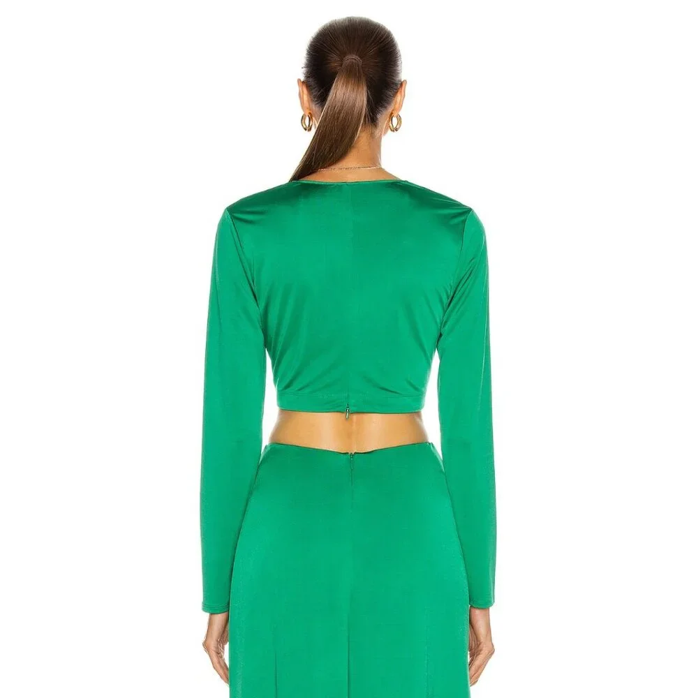 Alexis Sari Top in Emerald - Picture 9 of 9